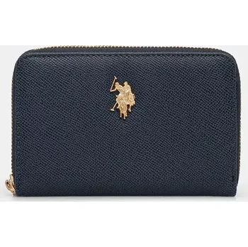 Peněženka Peněženka U.S. Polo Assn. Jones tmavomodrá barva, WEUJE8659WVP 59X, vel. ONE SIZE
