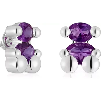 Náušnice Stříbrné náušnice Tous Bold Bear Lab 1004253200 stříbrná SLV, vel. ONE SIZE