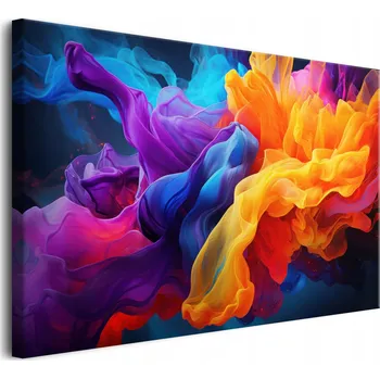 Obraz Moderní Obraz na plátně Barevný prach Dekorace do pokoje pro mládež