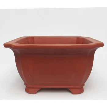 Květináč Bonsai miska 23 x 23 x 13 cm cihlová