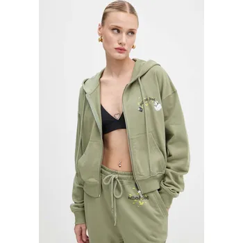 Chlapecké oblečení Dětská bavlněná mikina Moschino Jeans 1704.8732 zelená 77X, vel. XS