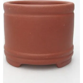 Květináč Bonsai miska 7,5 x 7,5 x 6,5 cm cihlová