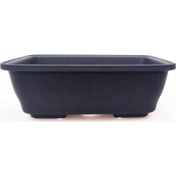 Truhlík Bonsai miska plast MP-12 černá - 18 x 15 x 6 cm