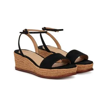 Dámské baleríny Espadrilky LAUREN RALPH LAUREN Leona 802920421001 Černá 37