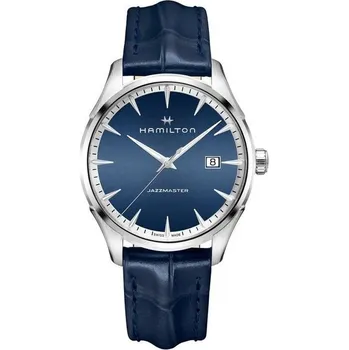 Hodinky Hamilton Jazzmaster Gent Quartz H32451641 + 5 let záruka a dárek ZDARMA