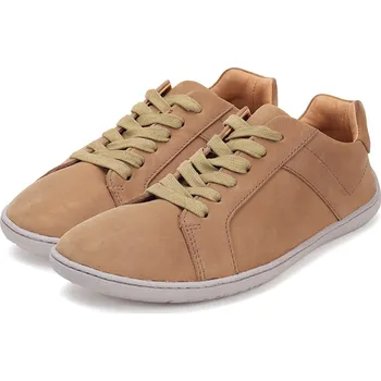 Dámské tenisky STITCH & WALK Dámské kožené tenisky S088-51855C Stitch Walk béžová Barva: tm.béžová, Velikost: 41