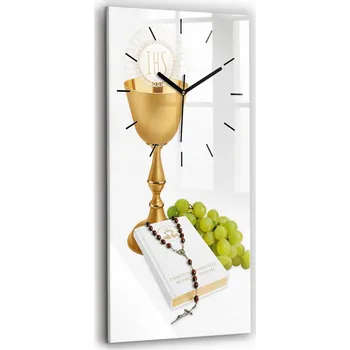 Hodiny Nástěnné hodiny SacroArte bílé 30 cm