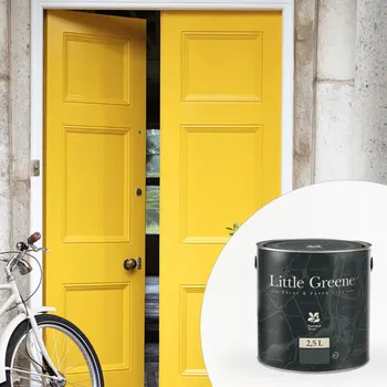 Olej na dřevo Little Greene Barva na dveře a zárubně - Venkovní - Vysoký lesk - Olej 2,5L - Traditional Oil Gloss Vyberte odstín:: Mochi (344)