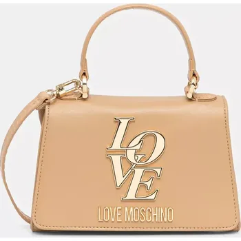 Kabelka Kabelka Love Moschino béžová barva, JC4156PP1 08X, vel. ONE SIZE