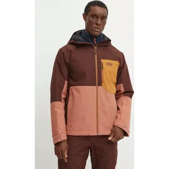 Pánská softshellová bunda Bunda Picture Nitric hnědá barva, MVT0530 88X, vel. XXL