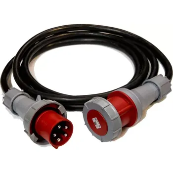 Prodlužovací kabel Prodlužovací kabel 10 m, 63A/400V, 6 mm² (Kabel)