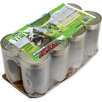 Krmivo pro psa TIM dršťková 1200g CHOVATELSKÉ BALENÍ 8 ks