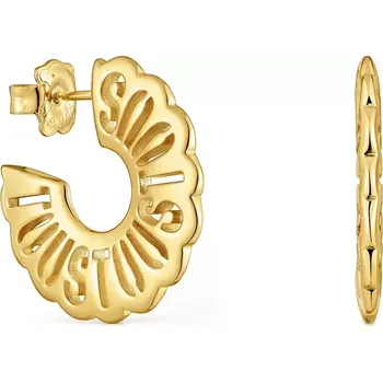 Náušnice Pozlacené stříbrné náušnice Tous Miranda 1004214000 zlatá GLD, vel. ONE SIZE