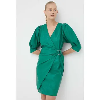 Dámské šaty Kožené šaty 2NDDAY 2232526613 zelená 77X, vel. 36