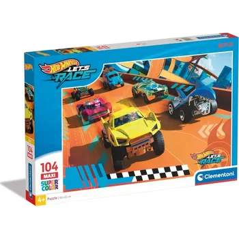 Puzzle Clementoni Puzzle 104 maxi Hot Wheels