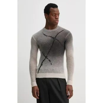 Pánský svetr Svetr Heliot Emil pánský, šedá barva, lehký, PRESS25_M_07_071_ST18 SS25.M.07.071.ST18 90X, vel. M