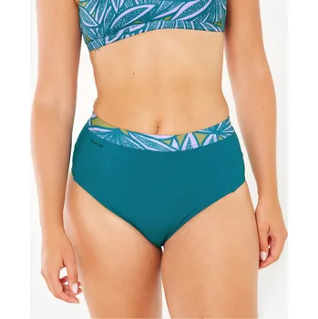 Dámské plavky OLAIAN Dámské plavky spodní díl na surf s vysokým pasem Rosa S FIALOVÁ|MODRÁ|ZELENÁ