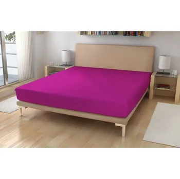 Prostěradlo Polášek Holešov Prostěradlo jersey č.47 lila 100% bavlna Růžová 60x120