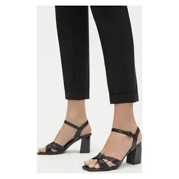 Dámské sandále Sandály JENNY SX108-01 Černá 38