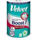 Kuchyňské utěrky Velvet Boost - 3vrstvé, 300 útržků, 1 role