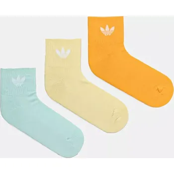 Pánské ponožky Ponožky adidas Originals 3-pack více barev, JI9496 vícebarevná MLC, vel. 40/42
