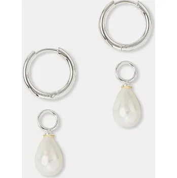 Náušnice Náušnice Lilou Pearls A03/MARKET/ANS/224 stříbrná SLV, vel. ONE SIZE