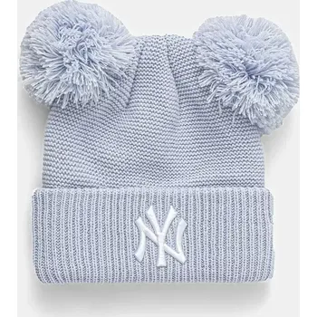 Čepice Dětská čepice New Era NEW YORK YANKEES modrá barva, 60565307 05X, vel. 52/53