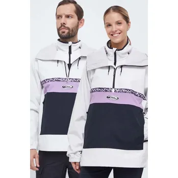 Pánská větrovka Bunda Quiksilver Steeze EQYTJ03421 bílá 00X, vel. XS