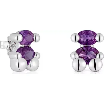 Náušnice Stříbrné náušnice Tous Bold Bear Lab 1004253100 stříbrná SLV, vel. ONE SIZE