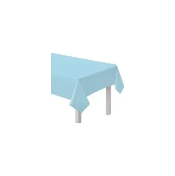 ubrus Modrý fóliový ubrus 137 x 274 cm, fólie jako cerata