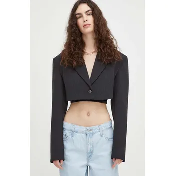 Blazer s příměsí vlny Herskind 4911956 šedá 90Y, vel. 38