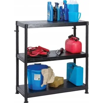 regál Plastový regál se třemi policemi 90 cm - Garland