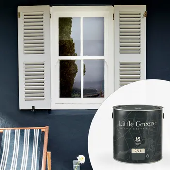 Speciální výtvarná barva Little Greene Barva na okna - Venkovní - Matná - Akryl 2,5L - Intelligent Exterior Eggshell Vyberte odstín:: Indian Sand (54)