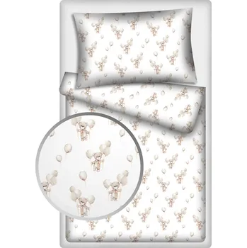 Povlečení Medvídek s balónkem 140x200 / 70x90