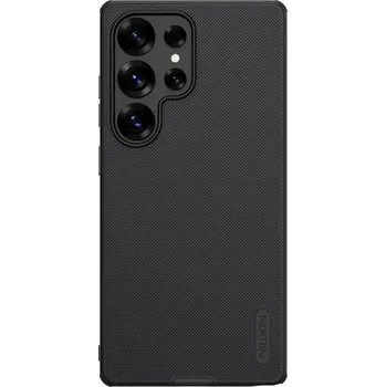 Pouzdro na mobilní telefon NoName Nillkin Super Frosted PRO Zadní Kryt pro Samsung Galaxy S25 Ultra Black 6902048288416