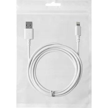 Datový kabel Kabel Reverse USB - Apple Lightning 1,5 m bílý