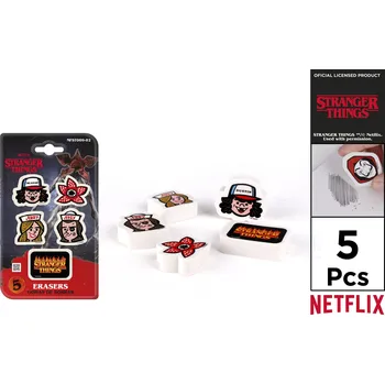MP Dekorační pryž NETFLIX - Stranger Things 5 ks na blistru 547027
