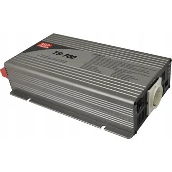 Měnič napětí Měnič Napětí 12V DC / 230V AC TS-700-212B Mean Well