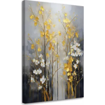 Obraz Obraz na plátně, Abstrakce Botanika Květiny 40x60