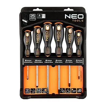 Šroubovák Sada šroubováků, 04-213, S2 ocel, Neo Tools