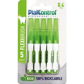 Zubní kartáček Plakkontrol Flexi Brush mezizubní kartáčky 0,4mm 5 ks