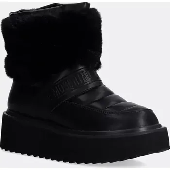 Dívčí sněhule Sněhule Love Moschino černá barva, JA24296I0LIEC00B 99X, EUR 38