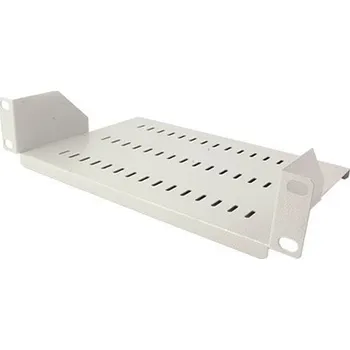 Serverovna Pevná police 10 " 1U, hloubka 180 mm, černá RAL9004