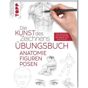 Encyklopedie Die Kunst des Zeichnens - Anatomie Figuren Posen Übungsbuch - frechverlag