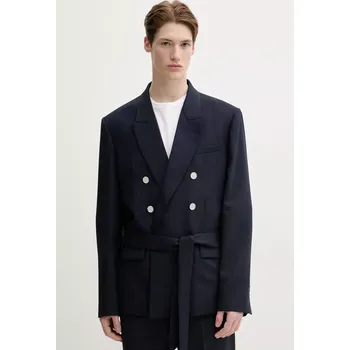 Pánské sako Vlněné sako IRO MP07UBERT námořnická modř 59X, vel. 52