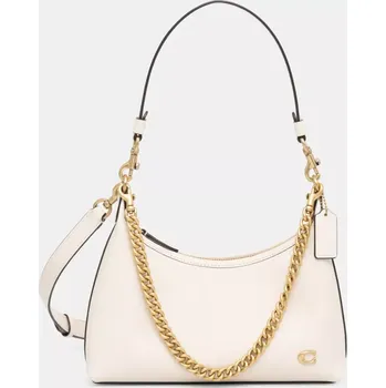 Kabelka Kožená kabelka Coach Juliet béžová barva, CW640 01X, vel. ONE SIZE