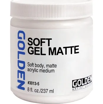 Výtvárné potřeby Golden soft gel matný, 237 ml
