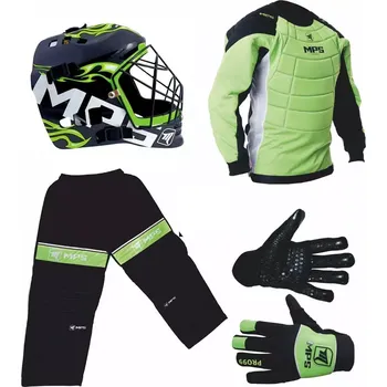 Florbalový dres MPS Green brankářský komplet II M