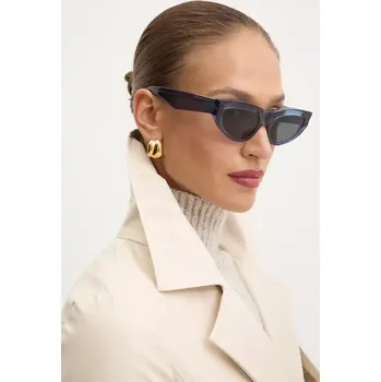 Sluneční brýle Sluneční brýle Burberry dámské, modrá barva, 0BE4425U 55X, vel. 55