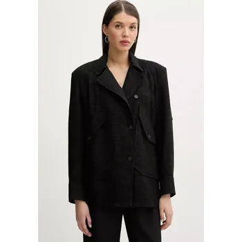 Dámské sako Blazer s příměsí vlny IRO WP100BILLAN černá 99X, vel. 40